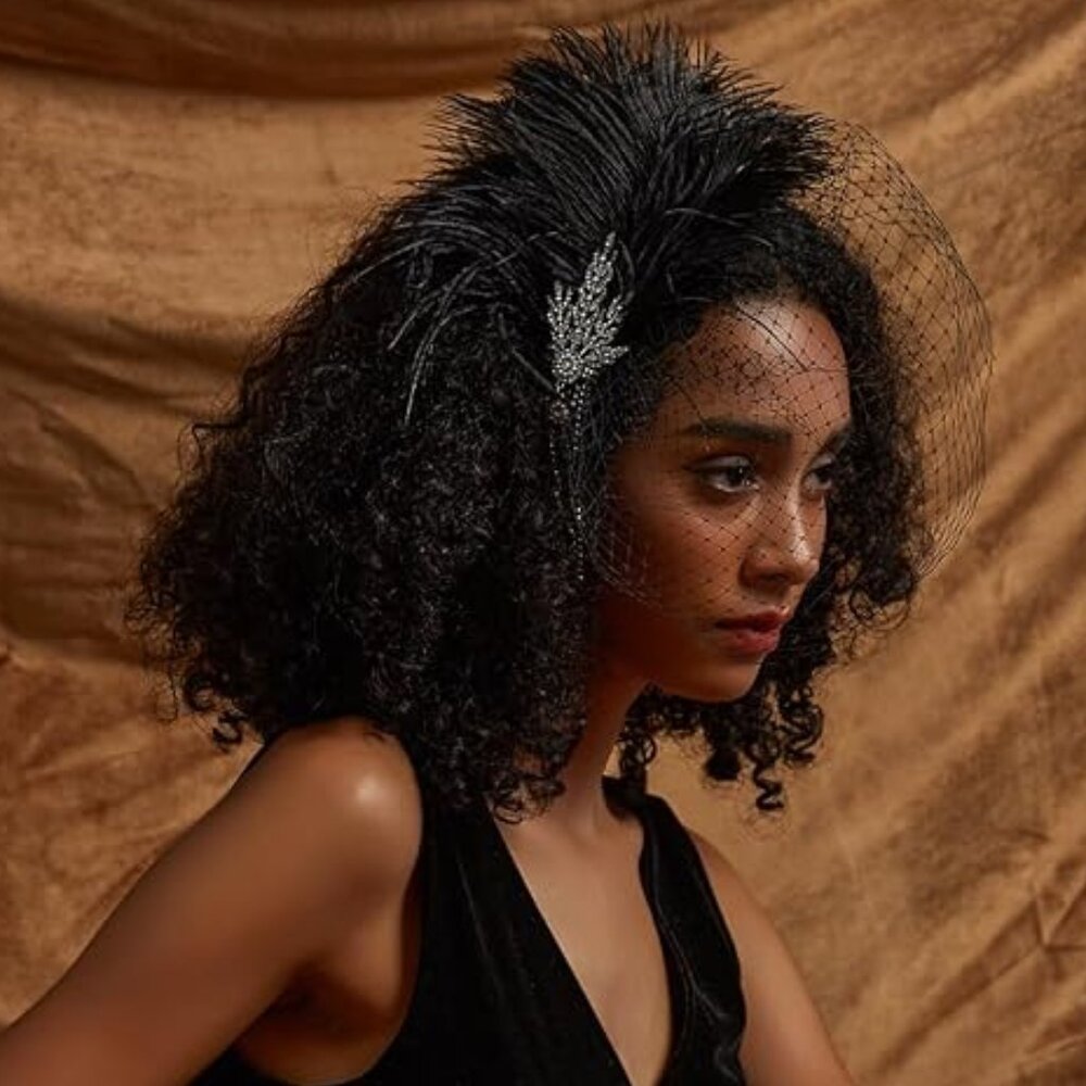 Feather Fascinators Hair Clip